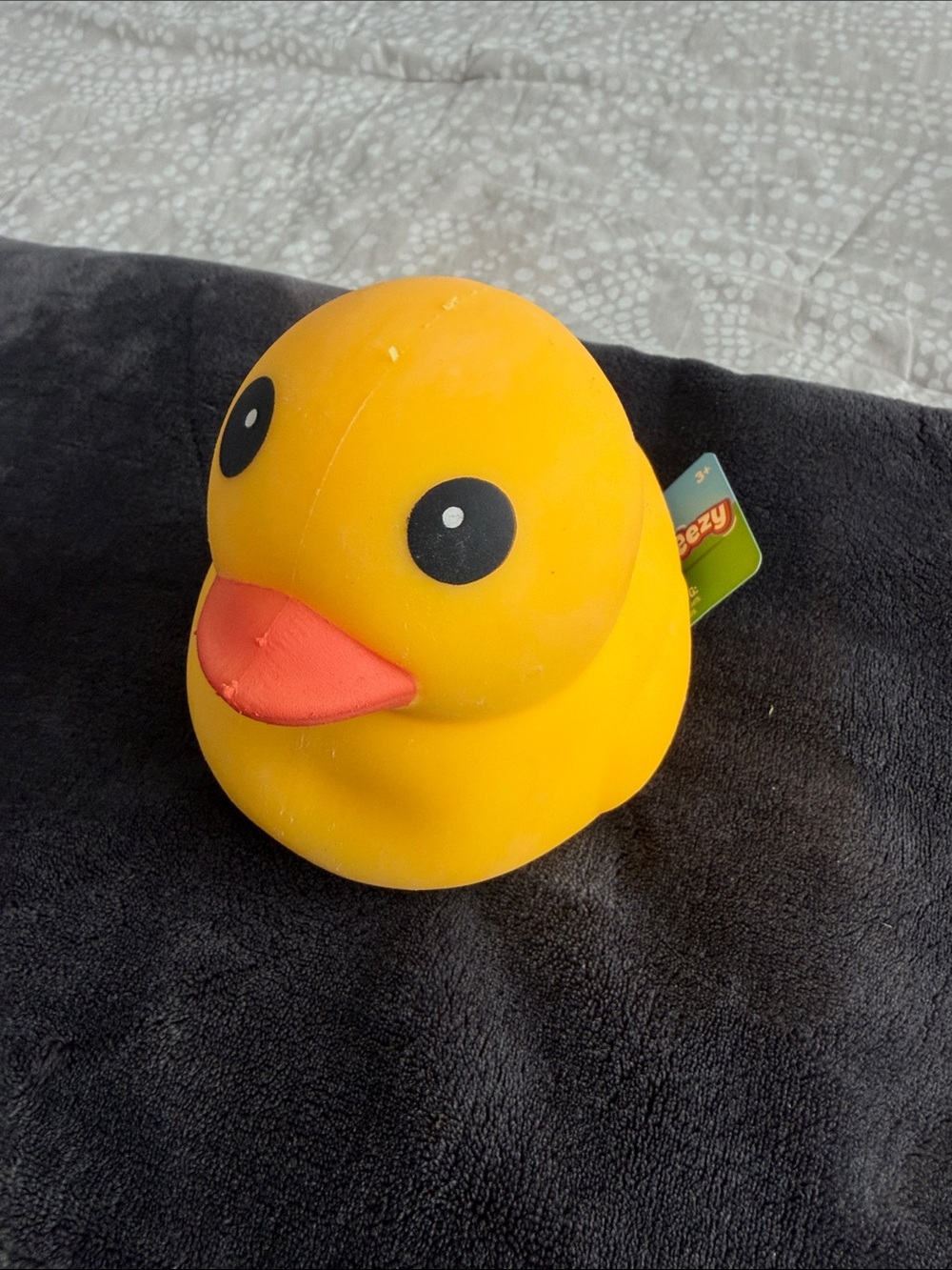 Sunny Days Swueezy Bright Yellow Rubber Duck NWT